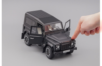 LAND ROVER Defender 90 Works V8 (2018), matt-schwarz