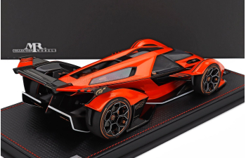 LAMBORGHINI V12 Vision Gt Gran Turismo (2020), Arancio Egon - Orange Black