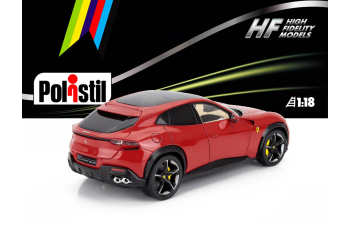 FERRARI Purosangue (2022), Rosso Corsa 322 - Cream Interior