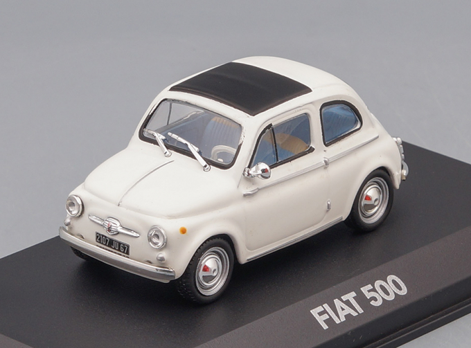 FIAT 500 (1957), white