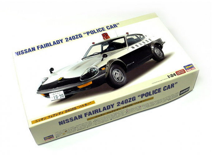 Сборная модель NISSAN Fairlady 240ZG Police Car