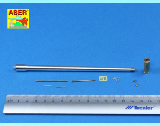 Armament for Soviet JS-7 Heavy Tank (With long muzzle brake) 1x130mm, 2x14,5mm, 6x7,62mm
