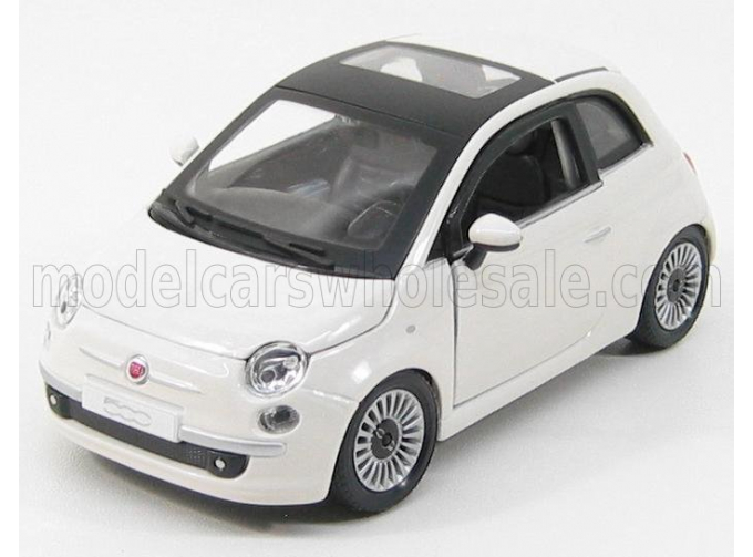 FIAT Nuova 500 (2007), White