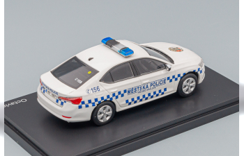 SKODA Octavia Iv Mestska Policie (2020), White Blue