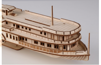 Сборная модель Пароход Н.В. Гоголь (клей в комплекте)