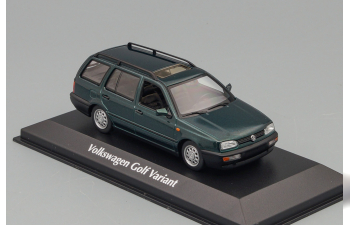 VOLKSWAGEN Golf 3 Variant (1997), dark green-metallic