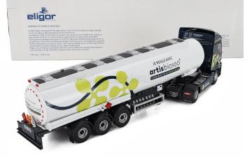 RENAULT T480 Tanker Truck Artis Bio 100 Transports (2021), Blue White