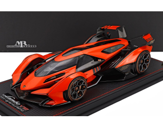 LAMBORGHINI V12 Vision Gt Gran Turismo (2020), Arancio Egon - Orange Black
