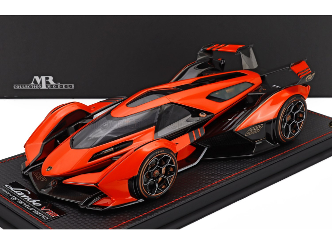 LAMBORGHINI V12 Vision Gt Gran Turismo (2020), Arancio Egon - Orange Black