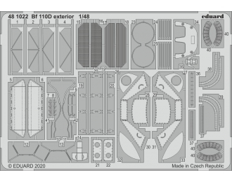 Bf 110D экстерьер