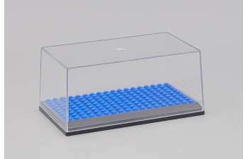 Бокс черный подиум + LEGO синий