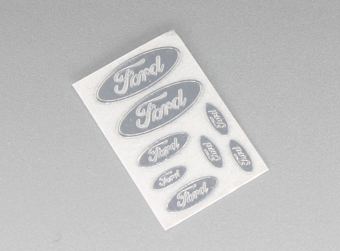 Наклейка объёмная металлизированная логотипы Ford