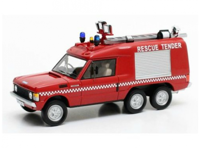 RANGE ROVER 6x6 Carmichael Command Rescue Car (пожарный) 1972, red