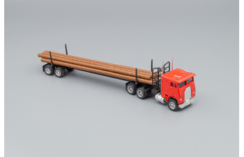 FREIGHTLINER COE Tractor / Timber Carrier, red