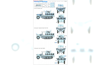 Сборная модель Sd.Kfz.10/5 fur 2cm FlaK 38