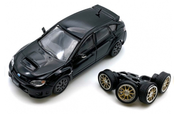 SUBARU Impreza WRX (2009) lhd, black