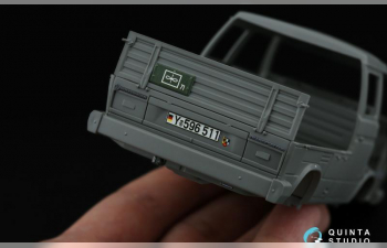 3D Декаль интерьера кабины для семейства Bundeswehr VOLKSWAGEN T3 (Takom)