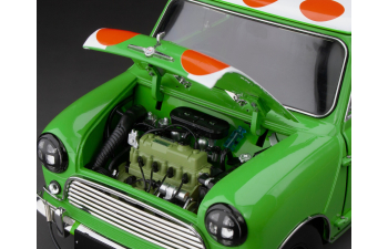 MINI Cooper S  #13 Rauno Aaltonen/Bob Holden Winner Gallaher 500 (1966), green