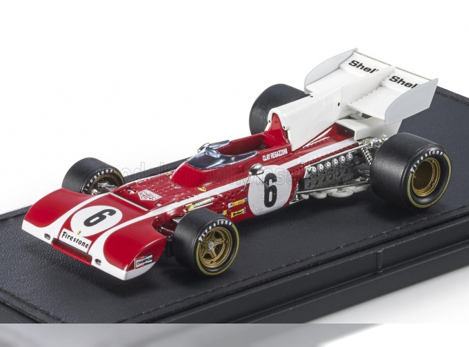 FERRARI F1 312b2 Scuderia Ferrari №6 12th South Africa Gp (1972) Clay Regazzoni, Red