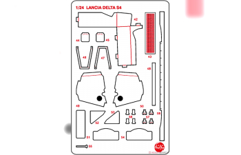 Набор дополнений LANCIA Delta S4 '86 Monte Carlo