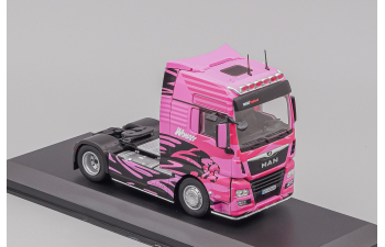 MAN Tgx Tractor Truck 2-assi (2014) - Woman, pink / black