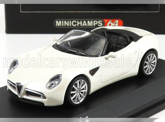 ALFA ROMEO 8c Competizione Spider (2008), white
