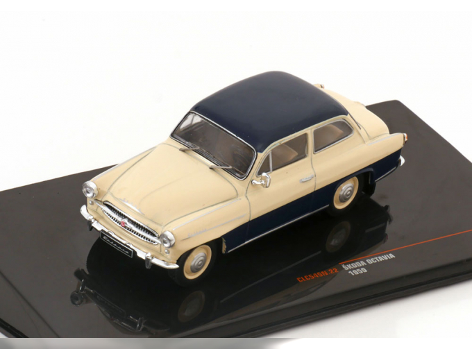 SKODA Octavia (1959), creme dark blue