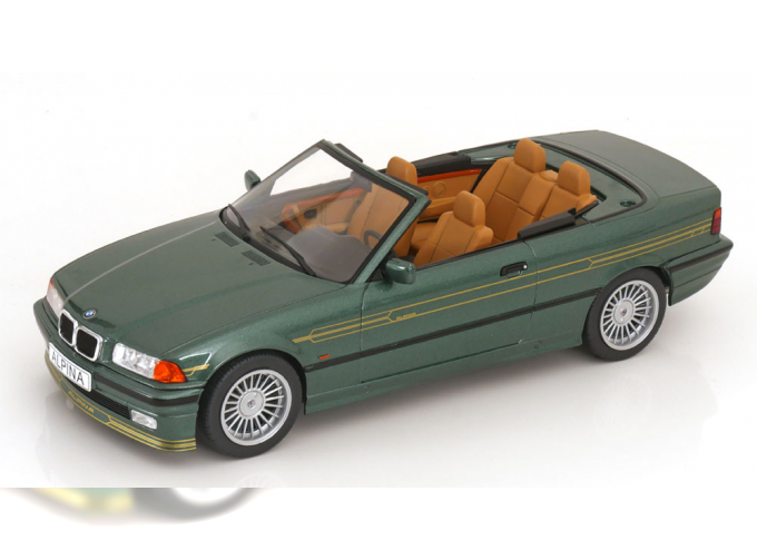 BMW Alpina B3 3.2 E36 Convertible with Softtop, green metallic