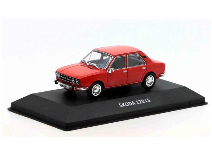 SKODA 120 LS, Skoda Kaleidoskop 6, red