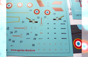 Декаль Alpha Jet E 100 years of SPA85, with stencils