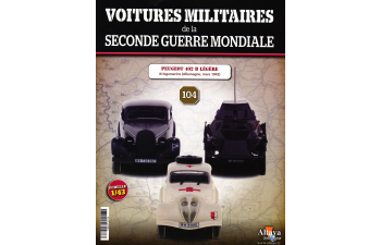 PEUGEOT 402 B Legère (1942), Voitures Militaires de la 2nde Guerre Mondiale
