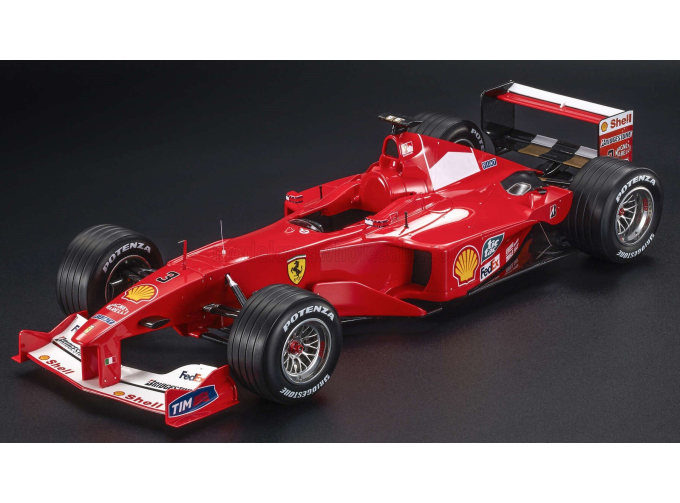 FERRARI F1 F2000 №3 World Champion Winner Italy Monza Gp 2000 Michael Schumacher, Red White