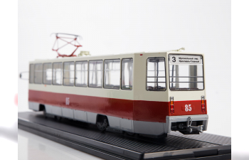 (Уценка!) Трамвай КТМ-8, красно-белый
