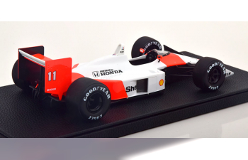 McLAREN F1 Honda Mp4/4 N11 Season (1988) Alain Prost, White Red