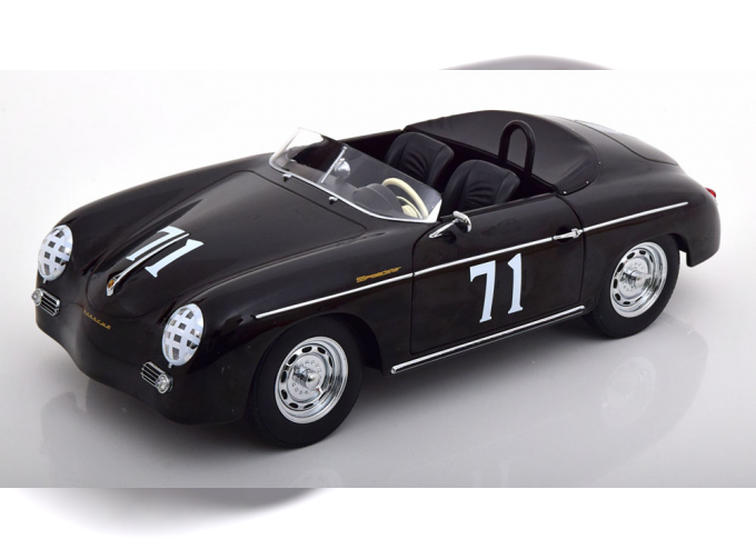 PORSCHE 356 A Speedster No 71, Steve McQueen (1955), black