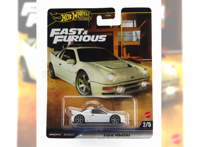 FORD Rs200 Coupe 2-door (1983) - Fast & Furious 4 2009, White