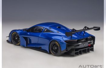 McLAREN 720S GT3,azure blue