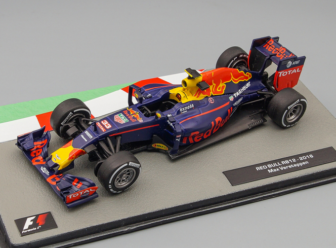 RED BULL F1 Rb12 Tag Heuer N 33 Season 2016 Max Verstappen, Matt Blue Red Yellow