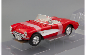 CHEVROLET Corvette (1957), red