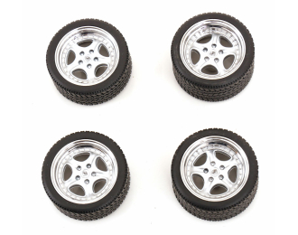 PORSCHE Speedline rims and tyres set (1996)