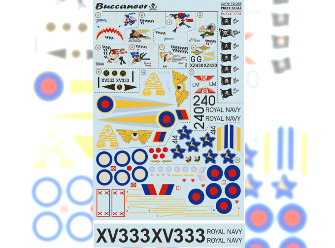 Blackburn Buccaneer Wet decal