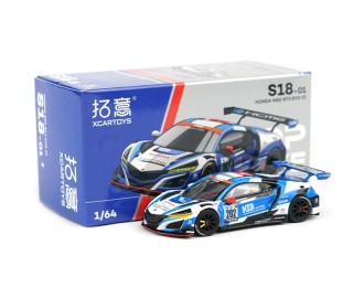 HONDA NSX GT3 Evo 22 KCMG #202, blue / white