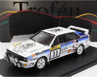 AUDI Quattro (night Version) №11 Rally 1000 Lakes (1985) L.lampi - P.Kuukkala, White Light Blue