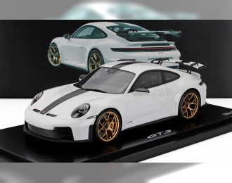 PORSCHE 911 992-2 Gt3 Coupe (2024) - Con Vetrina - With Showcase, White