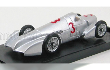 AUTO UNION Type B N 3 Rekordwagen Avus Rennen 1935 B.rosemeyer, Silver