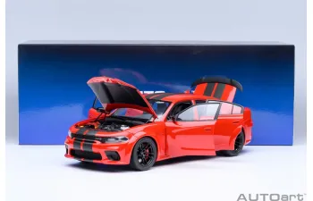 DODGE Charger Scat Pack Widebody Coupe (2023), red/black