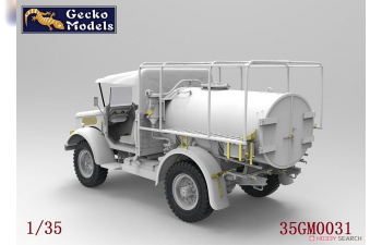 Сборная модель автоцистерна BEDFORD MWC 15-cwt для воды 200 галлонов/ BEDFORD MWC 15-cwt 4x2 200 Gallon Water Bowser Truck