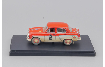 МОСКВИЧ 407, красный / белый