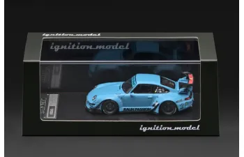 PORSCHE 911 RWB 993, light blue