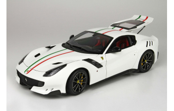 FERRARI F12 TDF - 2015 - WHITE / TRICOLORE